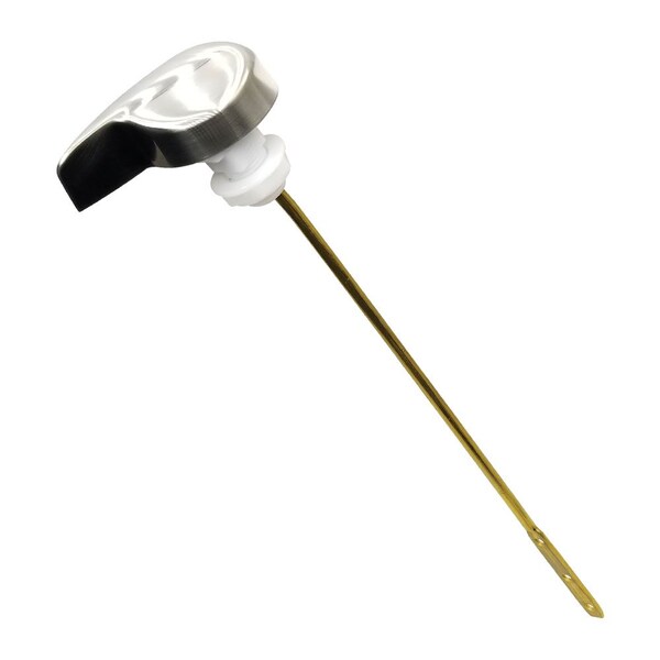 Thrifco Plumbing TOTO Side Mount Tank Trip Lever for Drake -Satin Nickel 4405752 - main